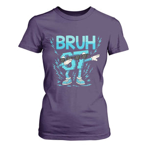 67 Bruh Meme T Shirt For Women Funny Six Seven Italian Brainrot TS14 Purple Print Your Wear
