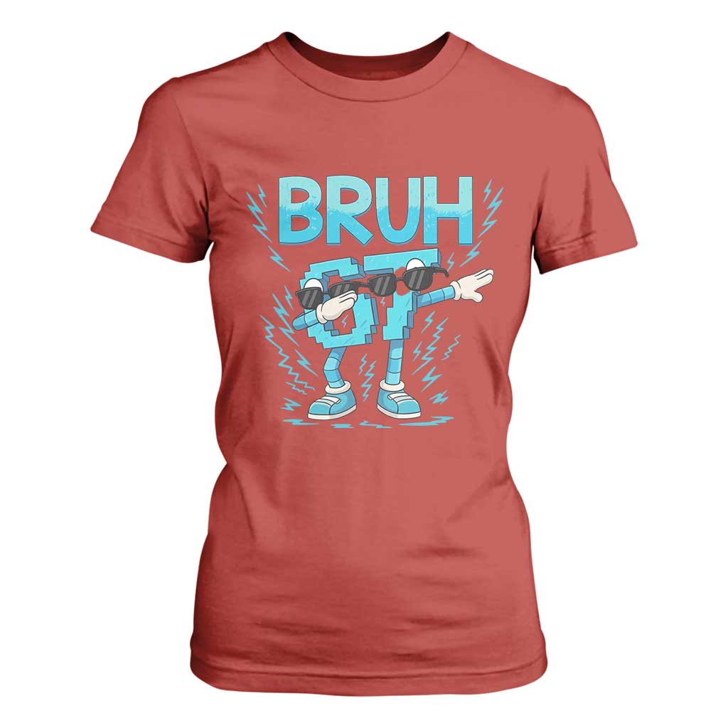 67 Bruh Meme T Shirt For Women Funny Six Seven Italian Brainrot TS14 Red Print Your Wear