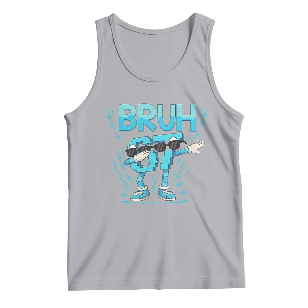 67 Bruh Meme Tank Top Funny Six Seven Italian Brainrot TS14 Athletic Heather Print Your Wear