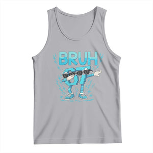 67 Bruh Meme Tank Top Funny Six Seven Italian Brainrot TS14 Athletic Heather Print Your Wear