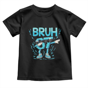 67 Bruh Meme Toddler T Shirt Funny Six Seven Italian Brainrot TS14 Black Print Your Wear