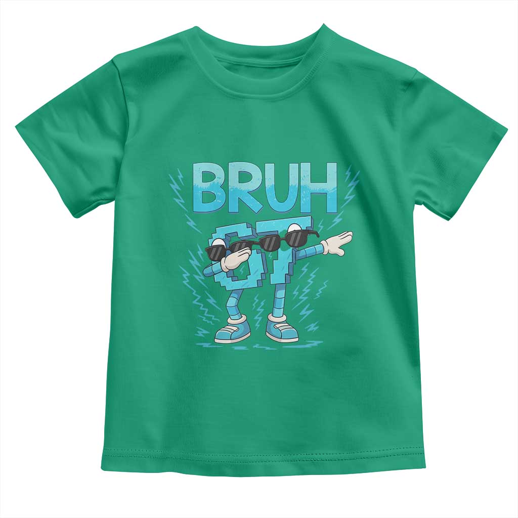 67 Bruh Meme Toddler T Shirt Funny Six Seven Italian Brainrot TS14 Irish Green Print Your Wear