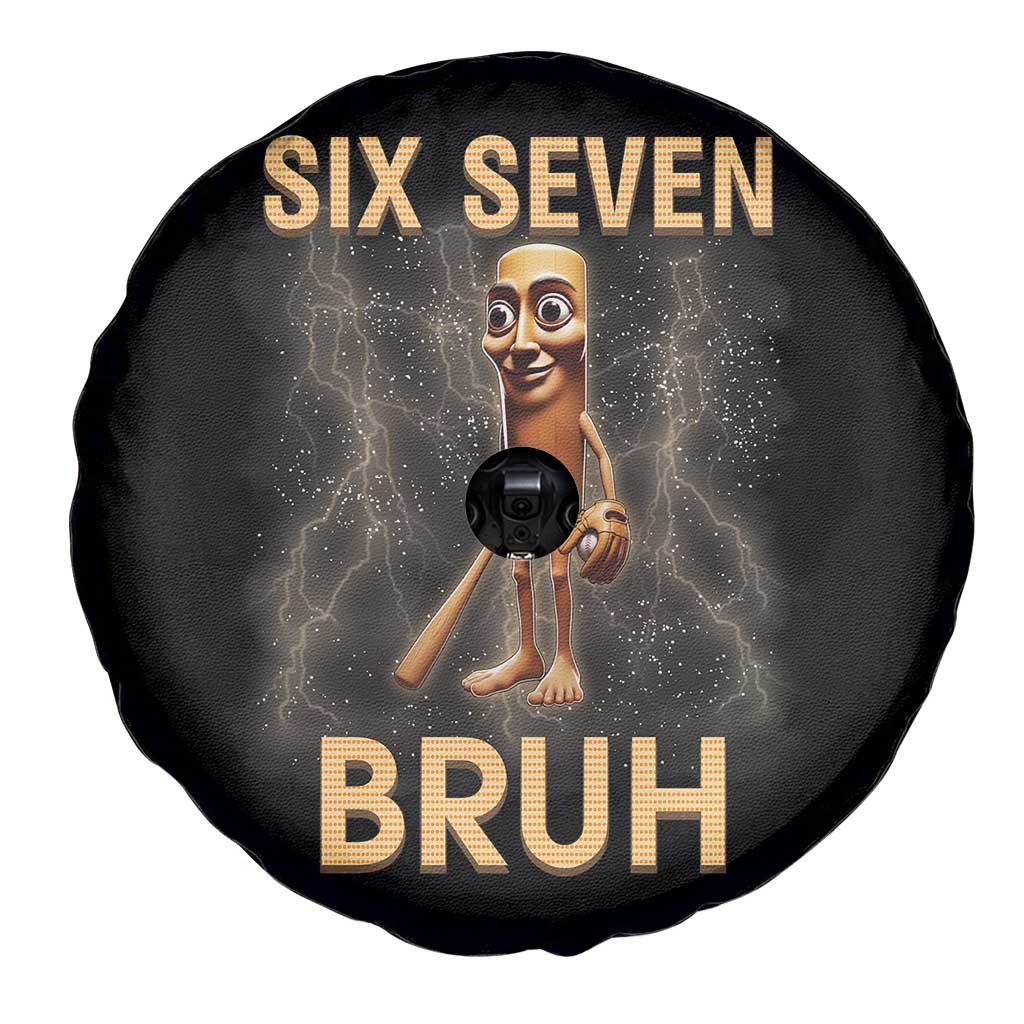 67 Bruh Meme Spare Tire Cover Funny Six Seven Tung Tung Sahur TS14 Print Your Wear