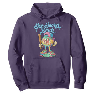 67 Bruh Meme Hoodie Ice Cream Drip Baseball Sport TS14 Purple Print Your Wear