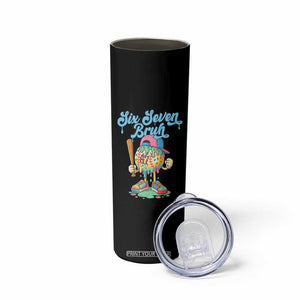 67 Bruh Meme Skinny Tumbler Ice Cream Drip Baseball Sport TS14 Print Your Wear