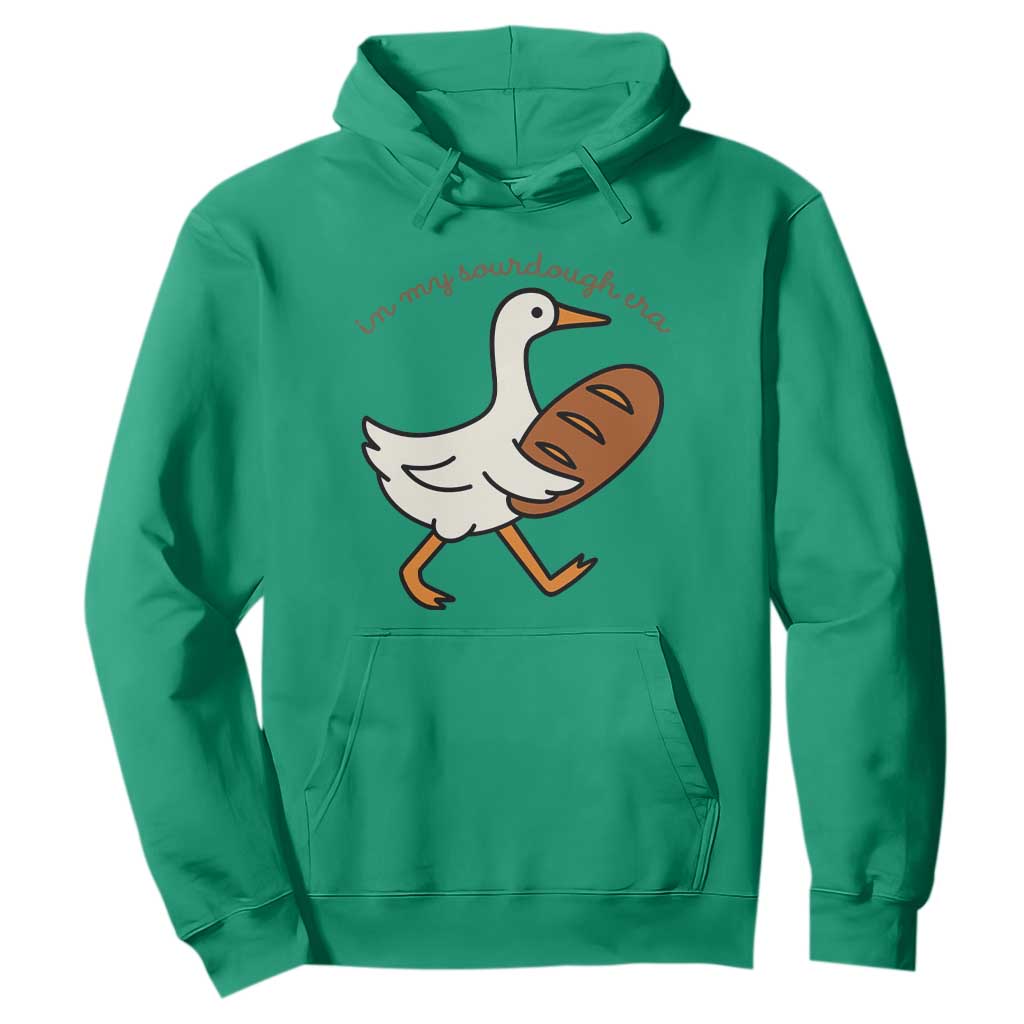 In My Sourdough Era Hoodie Funny Silly Goose Sourdough TS14 Irish Green Print Your Wear