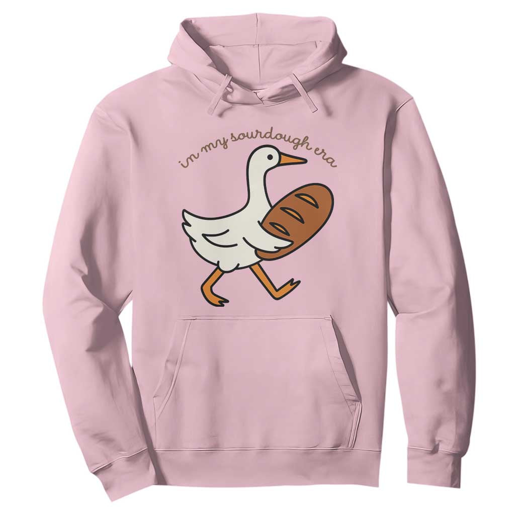 In My Sourdough Era Hoodie Funny Silly Goose Sourdough TS14 Light Pink Print Your Wear
