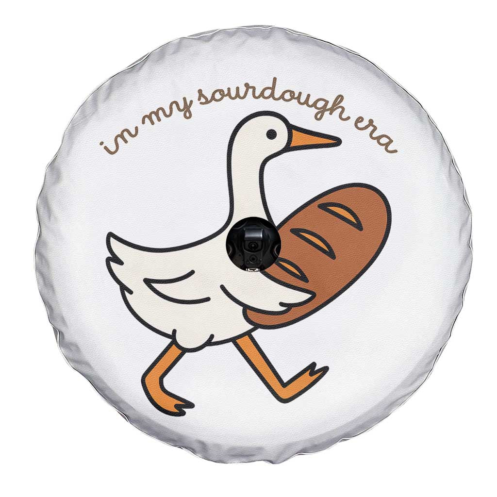 In My Sourdough Era Spare Tire Cover Funny Silly Goose Sourdough TS14 Print Your Wear