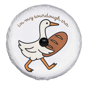In My Sourdough Era Spare Tire Cover Funny Silly Goose Sourdough TS14 Print Your Wear