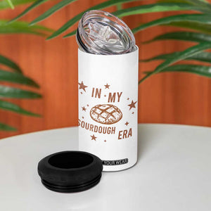 In My Sourdough Era 4 in 1 Can Cooler Tumbler Funny Baking Bread Lover TS14 Print Your Wear
