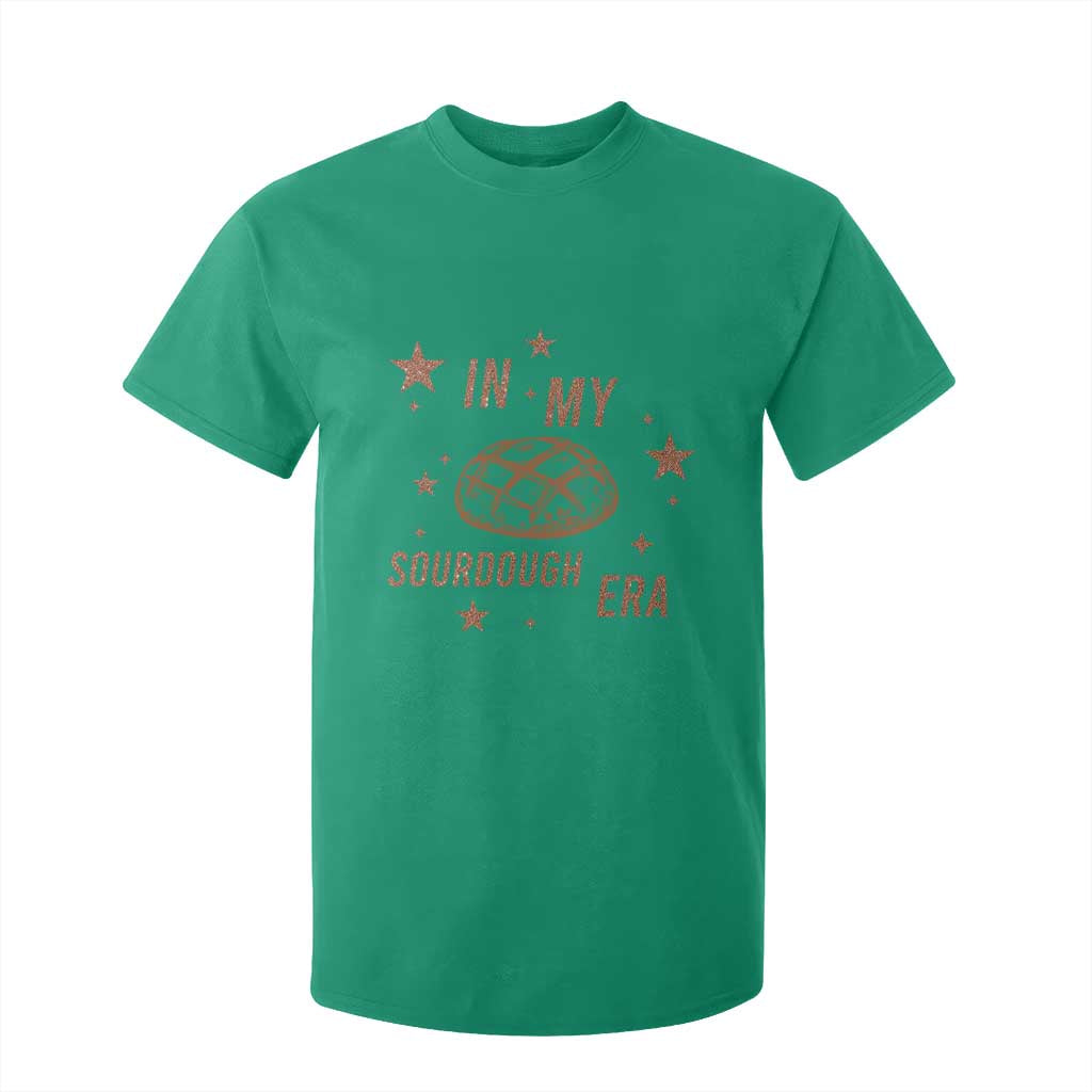 In My Sourdough Era T Shirt For Kid Funny Baking Bread Lover TS14 Irish Green Print Your Wear