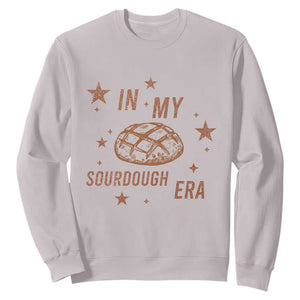In My Sourdough Era Sweatshirt Funny Baking Bread Lover TS14 Ice Gray Print Your Wear