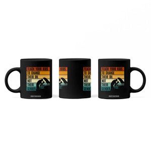 Teach Your Kids To Change Their Oil Not Their Gender Coffee Mug Funny Mechanic Dad TS14 Print Your Wear
