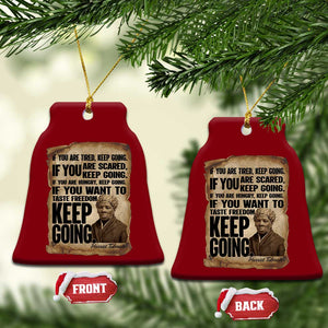 Harriet Tubman Quote Ceramic Ornament Black History African American TS14 Print Your Wear