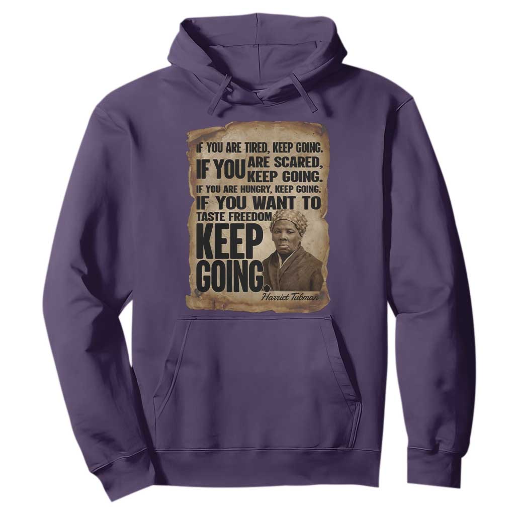 Harriet Tubman Quote Hoodie Black History African American TS14 Purple Print Your Wear