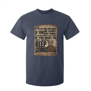 Harriet Tubman Quote T Shirt For Kid Black History African American TS14 Navy Print Your Wear