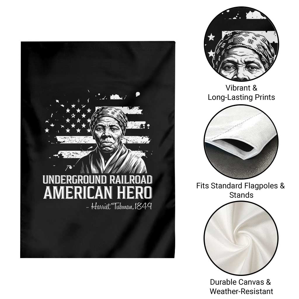 Harriet Tubman Garden Flag Underground Railroad American Hero History TS14 Print Your Wear