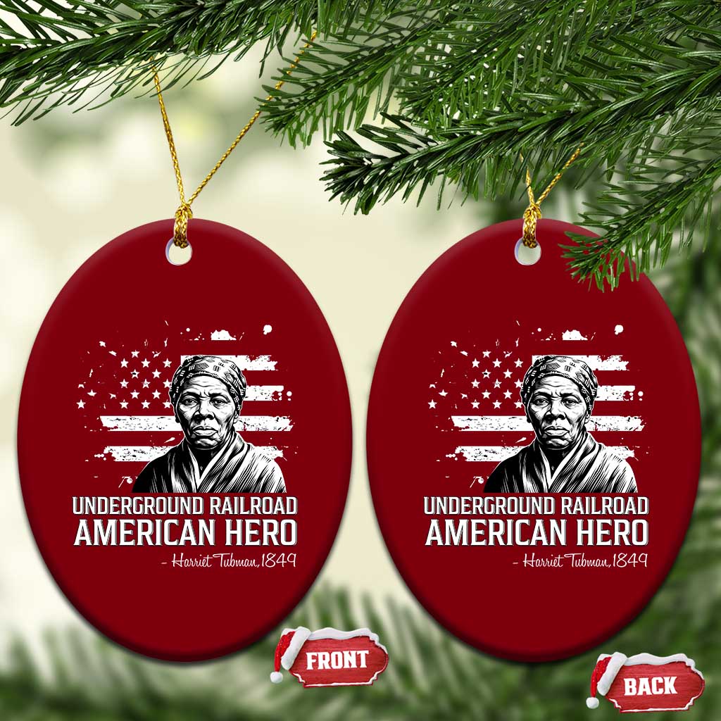 Harriet Tubman Ceramic Ornament Underground Railroad American Hero History TS14 Print Your Wear