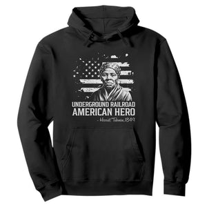 Harriet Tubman Hoodie Underground Railroad American Hero History TS14 Black Print Your Wear