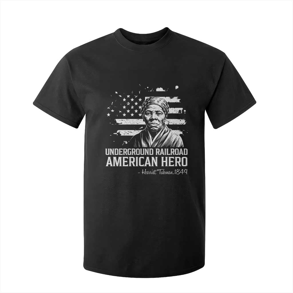 Harriet Tubman T Shirt For Kid Underground Railroad American Hero History TS14 Black Print Your Wear