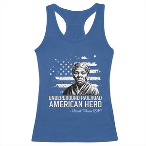 Harriet Tubman Racerback Tank Top Underground Railroad American Hero History TS14 Royal Blue Print Your Wear