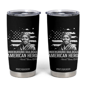 Harriet Tubman Tumbler Cup Underground Railroad American Hero History TS14 Black Print Your Wear