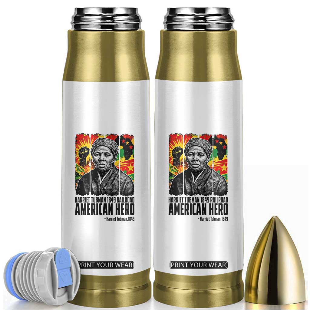 Harriet Tubman Black History Month Bullet Tumbler Underground Railroad American Hero History TS14 White Print Your Wear