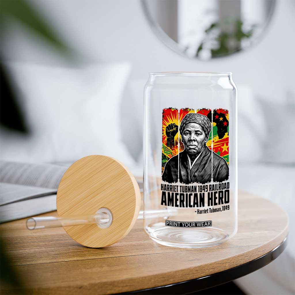 Harriet Tubman Black History Month Glass Can Underground Railroad American Hero History TS14 Print Your Wear