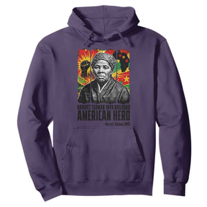 Harriet Tubman Black History Month Hoodie Underground Railroad American Hero History TS14 Purple Print Your Wear