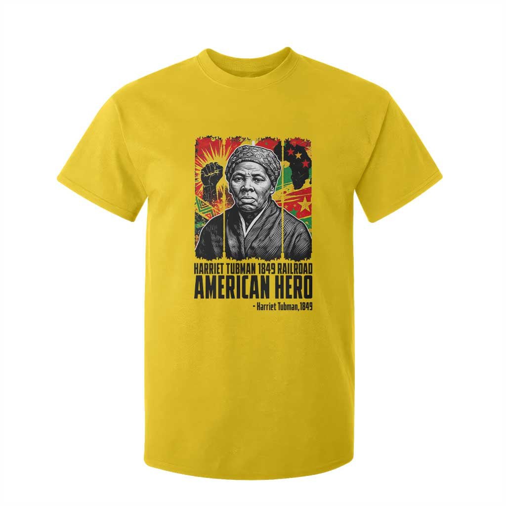 Harriet Tubman Black History Month T Shirt For Kid Underground Railroad American Hero History TS14 Daisy Print Your Wear