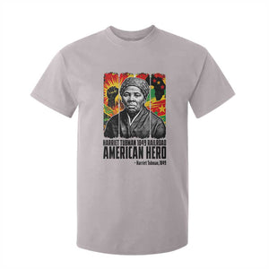 Harriet Tubman Black History Month T Shirt For Kid Underground Railroad American Hero History TS14 Ice Gray Print Your Wear
