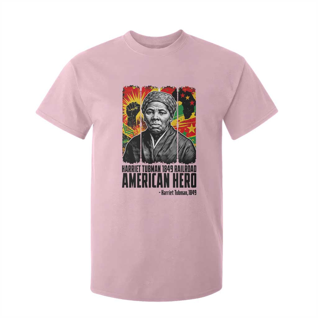 Harriet Tubman Black History Month T Shirt For Kid Underground Railroad American Hero History TS14 Light Pink Print Your Wear