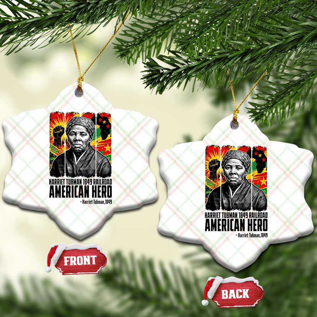 Harriet Tubman Black History Month Ceramic Ornament Underground Railroad American Hero History TS14 Print Your Wear