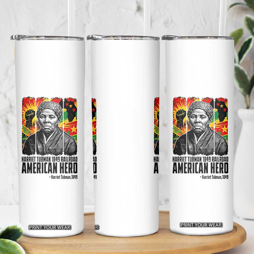 Harriet Tubman Black History Month Skinny Tumbler Underground Railroad American Hero History TS14 Print Your Wear