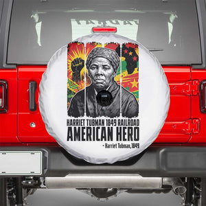Harriet Tubman Black History Month Spare Tire Cover Underground Railroad American Hero History TS14 White Print Your Wear