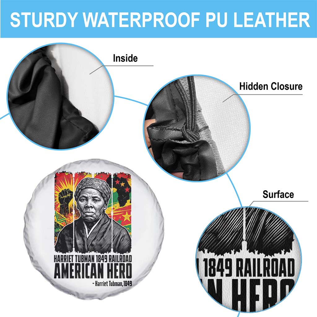 Harriet Tubman Black History Month Spare Tire Cover Underground Railroad American Hero History TS14 Print Your Wear