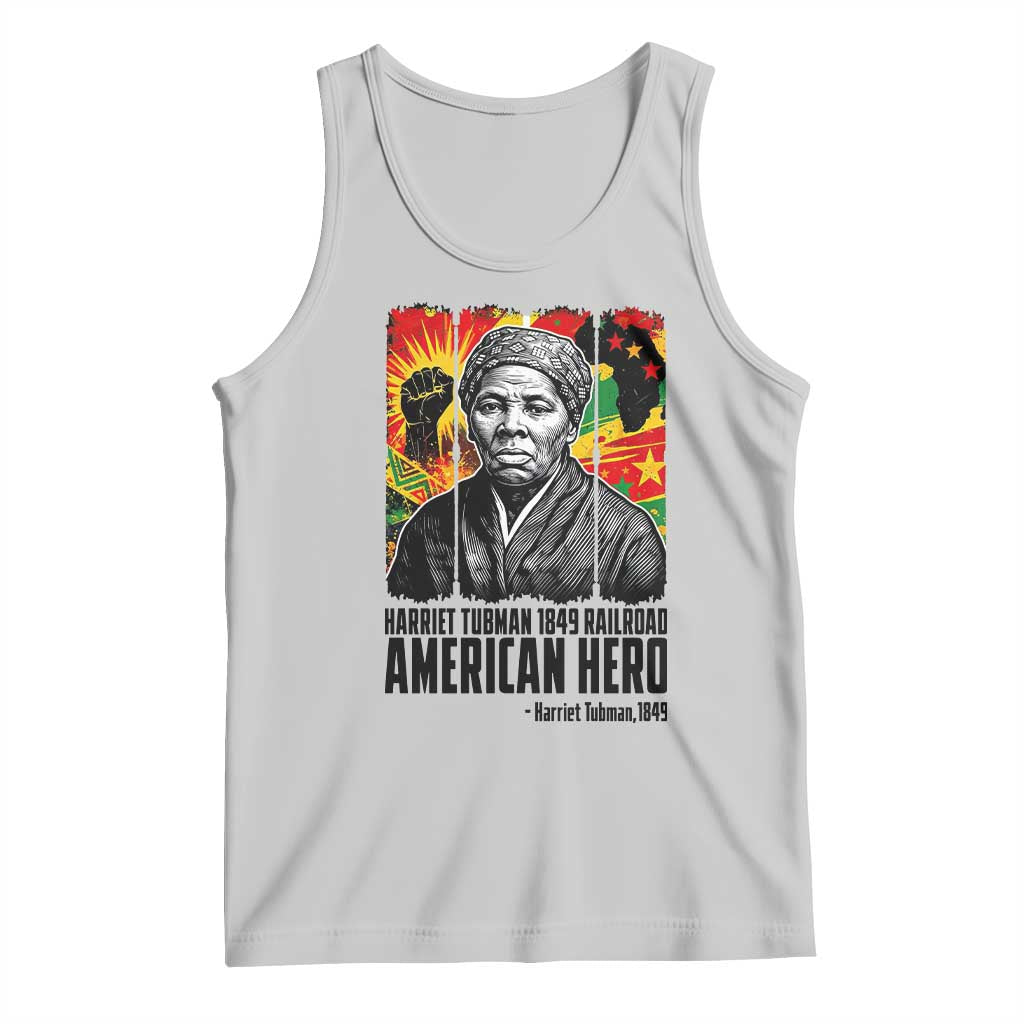 Harriet Tubman Black History Month Tank Top Underground Railroad American Hero History TS14 Ash Print Your Wear
