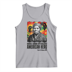 Harriet Tubman Black History Month Tank Top Underground Railroad American Hero History TS14 Athletic Heather Print Your Wear