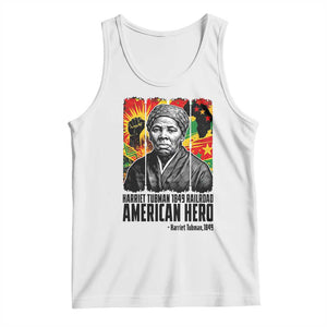 Harriet Tubman Black History Month Tank Top Underground Railroad American Hero History TS14 White Print Your Wear