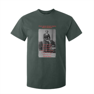 Harriet Tubman T Shirt For Kid Black History Month TS14 Dark Forest Green Print Your Wear
