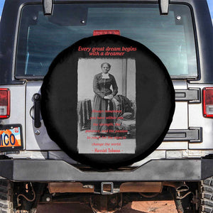 Harriet Tubman Spare Tire Cover Black History Month TS14 No hole Black Print Your Wear