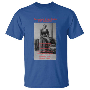 Harriet Tubman T Shirt Black History Month TS14 Royal Blue Print Your Wear