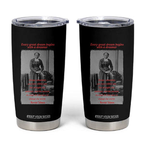 Harriet Tubman Tumbler Cup Black History Month TS14 Black Print Your Wear