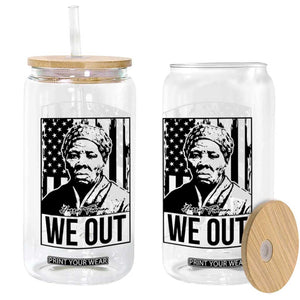 Harriet Tubman Quote Glass Can We Out Strong Woman TS14 Print Your Wear