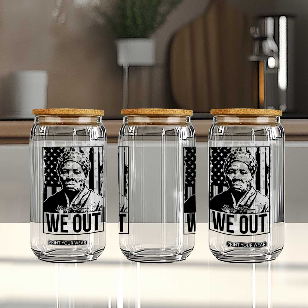 Harriet Tubman Quote Glass Can We Out Strong Woman TS14 Print Your Wear