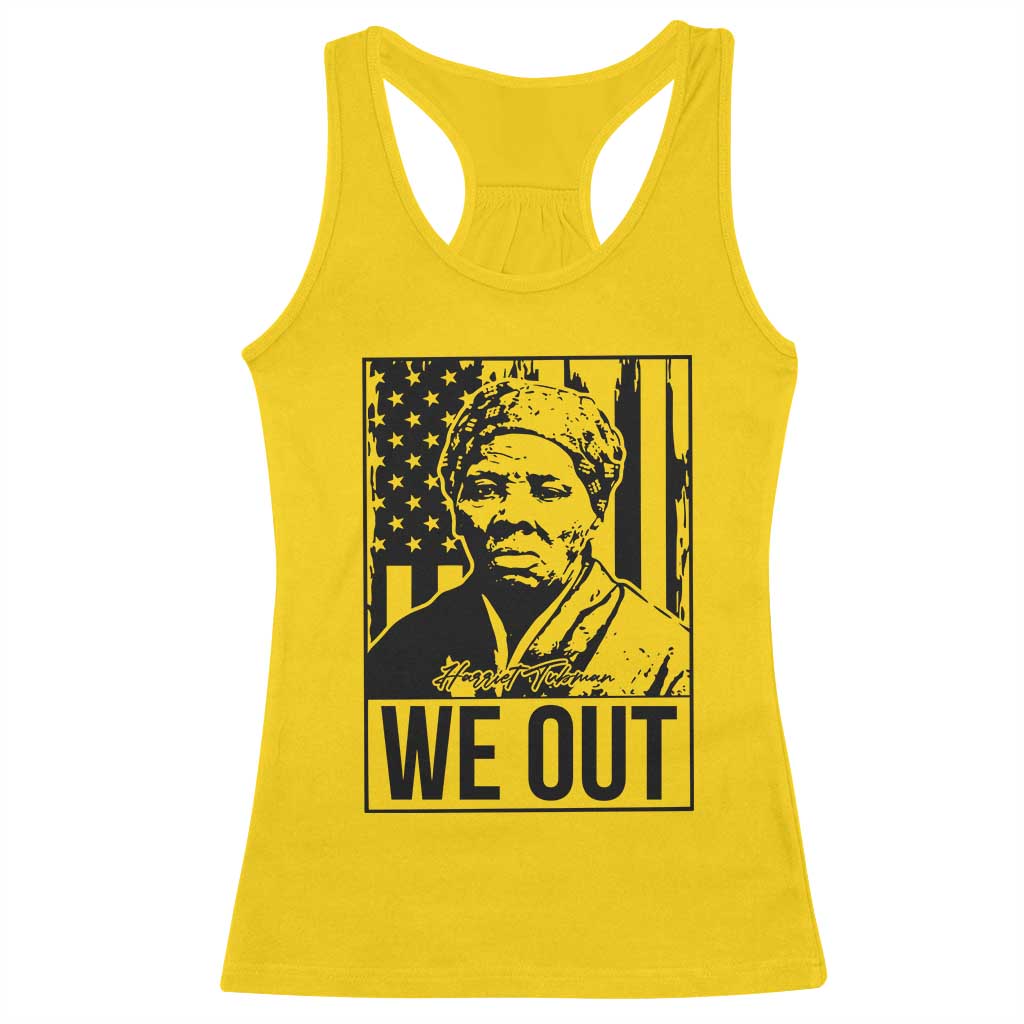Harriet Tubman Quote Racerback Tank Top We Out Strong Woman TS14 Daisy Print Your Wear