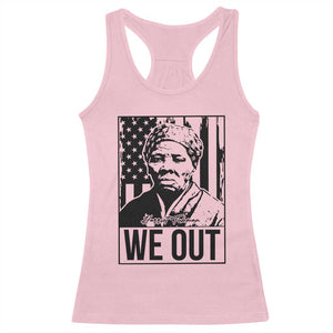 Harriet Tubman Quote Racerback Tank Top We Out Strong Woman TS14 Light Pink Print Your Wear