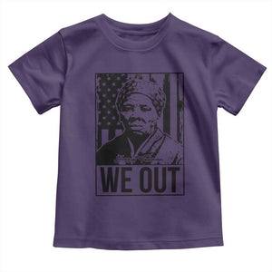 Harriet Tubman Quote Toddler T Shirt We Out Strong Woman TS14 Purple Print Your Wear