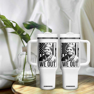 Harriet Tubman Quote Tumbler With Handle We Out Strong Woman TS14 Print Your Wear