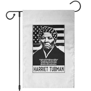 Harriet Tubman Quote Garden Flag Black History Month TS14 White Print Your Wear